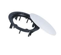 FANSHINUO Rejilla acústica desmontable con base resistente al fuego y altavoz de techo desmontable rápido