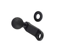 FANSHINUO Soporte universal para teléfono para bicicleta con adaptador de cabeza esférica de 25 mm, instalación rápida para motocicleta, scooter, bicicletas