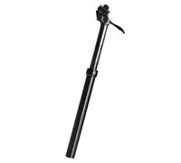 FANSHINUO Tija de sillín de acero inoxidable para bicicleta de montaña controlada a mano para bicicletas hidráulicas, amortiguadores de golpes, tijas de sillín