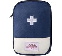 Fansoftiks Bolsa de primeros auxilios vacía, pequeña, portátil, vacía, bolsa de primeros auxilios, impermeable, divisores de secciones, bolsa de medicamentos de viaje para emergencia, para el hogar,