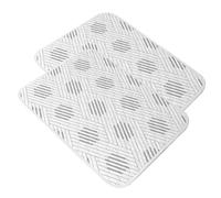 Fansu 2pc Respirable Empapadores Perros, Lavable Reutilizable Almohadillas Perro, Antideslizante Absorbentes Empapadores para Perros, Adiestramiento Perros Almohadillas (50x70cm,Gris)