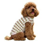 FANSU Chaleco Refrescante para Perros, Camiseta de Hielo Transpirable de Alta Elasticidad, Chaleco Refrigerante Perro y Gatos para Paseos Veraniegos,Impresión (Pata De Gallo 2,L)