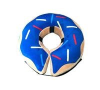 Fansu Collar de Recuperación Inflable para Perros y Gatos, Ajustable Collar de Protecciónpara, RecuperacióN De CirugíA O Heridas Collares Protector para Mascotas, S-XL (L,Azul Oscuro)