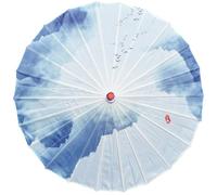 Fansu Paraguas Solar Japonés, Paraguas Chino Papel Engrasado Sombrilla de Tela de Seda para Bodas, Despedidas de Soltera, Recitales de Baile, Favores de Fiesta (82cm,Estilo 73)