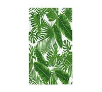 Fansu Toalla de Playa Microfibra Gigante Impresión Planta 3D Rectangular Surf Toalla de Piscina Grande,Toalla Playera para Tomar el Sol de Verano Paño para Playa Unisex (80 * 180cm,Plantas Verdes)