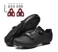 Fansu Zapatillas de Ciclismo Carretera, con Calas Delta, Zapatillas Ciclismo Mujer Compatibles con Look SPD SPD-SL Delta Lock, Zapatillas para Bicicleta de Interior Exteriores
