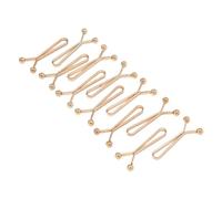 FANSWAN 12 alfileres versátiles de aleación para mujer, prácticos broches de fijación para bufandas, chal, accesorio para mujer, Metal, Sin gemas.