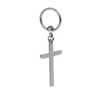 FANSWAN - arete punk para colgantes, aretes colgantes para mujeres y hombres, aretes de gota, aretes de alergia, decoración de joyas, Acero inoxidable, No es una piedra preciosa