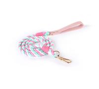 FANSWAN Correa de perro tejida de 120 cm y 150 cm a juego con cuerda de tracción para gatitos, correa para caminar para mascotas pequeñas, perros, gatos, antiescape