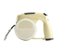 FANSWAN Correa retráctil para perros de 13 pies, con luz LED, soporte para bolsas de excrementos, cuenco de comida, taza de agua para perros pequeños