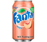 Fanta Durazno Latas 12 de 355 ml