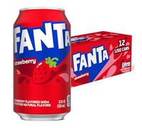 Fanta Fresa 12 Latas de 355 ml