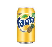 Fanta - Lata de Fanta sabor piña (33 cl)