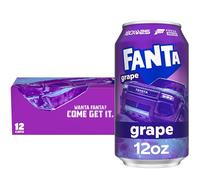 Fanta Refresco con Gas, Sabor Uva - Paquete de 12 x 355 ml - Total: 4.26L