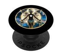 Fantanty Fairy la luz de la luna PopSockets PopGrip Adhesivo