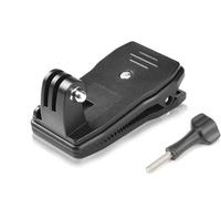 Fantaseal Juego de Pinza Mochila Portatil Fuerte Ajustable 360 Giratorio, Clip Soporte de Correa Hombro Antideslizante Impermeable para Camara Deportiva Compatible con Gopro Hero 10 9 8 7 dji Osmo