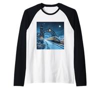 Fantasía Anoche Tren Camiseta Manga Raglan
