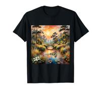 Fantasía Antiguo Puente Camiseta