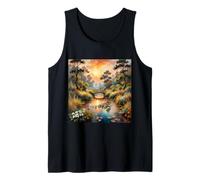 Fantasía Antiguo Puente Camiseta sin Mangas