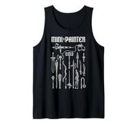 Fantasía Armas Mini Pintor Miniatura Aerógrafo Pintura Camiseta sin Mangas