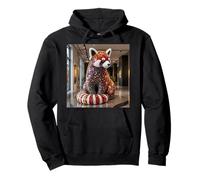 Fantasía Art Deco Panda Sudadera con Capucha