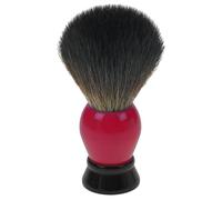 Fantasia - Brocha de afeitar (pelo sintético, diámetro de 24 mm, en caja de regalo), color rojo y negro