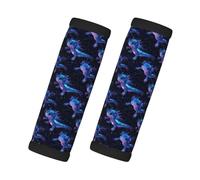 Fantasía colorida impresión de ajolote para maleta, funda suave para asa de equipaje de viaje, identificadores para maletas