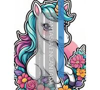 FANTASÍA ENCANTADA: LIBRO PARA COLOREAR CON 50 UNICORNIOS MÁGICOS