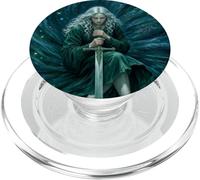 Fantasía Espada Maiden Gráfico Etéreo Arte Gótico PopSockets PopGrip para MagSafe