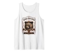 Fantasía Fútbol Domingo Bootleggers Whisky Etiqueta Estilo Camiseta sin Mangas