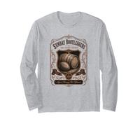 Fantasía Fútbol Domingo Bootleggers Whisky Etiqueta Estilo Manga Larga