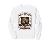 Fantasía Fútbol Domingo Bootleggers Whisky Etiqueta Estilo Sudadera