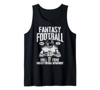Fantasía Fútbol Salón de la Fama Draft Kickers Funny FFL Campeón Camiseta sin Mangas