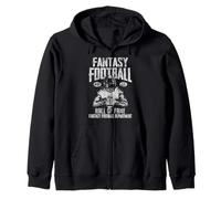 Fantasía Fútbol Salón de la Fama Draft Kickers Funny FFL Campeón Sudadera con Capucha
