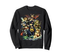 Fantasía Gatos Magos Hada Medieval RPG Gamer Cat Lover Sudadera