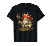 Fantasía guardiana de la casa del gnomo de Hongo caprichoso Camiseta