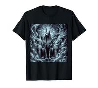 Fantasía Horror Mitología Egipcia Cósmico Anubis Gráfico Camiseta