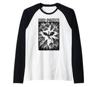 Fantasía Mini Pintor Dragón Vuelo Gótico Aerógrafo Pintura Camiseta Manga Raglan