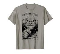 Fantasía Miniatura Pintor De Minis Divertido Orco Aerógrafo RPG Camiseta