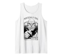 Fantasía Miniatura Pintor De Minis Divertido Orco Aerógrafo RPG Camiseta sin Mangas