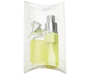 Fantasia - Pulverizador de perfume para viajes, 8 ml, botella de perfume recargable con embudo en color verde claro