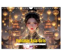 Fantasie Asia-Girls (Wandkalender 2026 DIN A4 quer), CALVENDO Monatskalender: Leuchtende Schönheiten aus Fernost