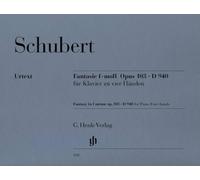 Fantasie f-moll op. 103 D 940: für Klavier zu vier Händen: Instrumentation: Piano, 4-hands