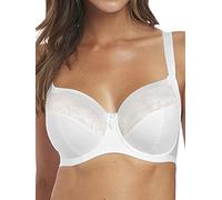 Fantasie Women's Illusion Underwire Side Suport Bra Sujetador de Cobertura Completa, Traslúcido, Blanco, 80E para Mujer
