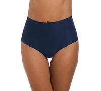 Fantasie Smoothease - Calzoncillos de Cobertura Completa sin Costuras para Mujer, Marino, Talla única