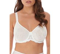 Fantasie Sujetador Moldeado con Aros de impresión para Mujer con Gancho en J - Blanco - 65F
