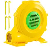 FANTASK Bomba de Ventilador para Castillo Hinchable, 850 W, para Juguetes inflables, soplador con Mango y Anclaje al Suelo