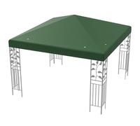 FANTASK Cenador de Repuesto con Cierres de Velcro para cenador, Estable y Resistente al Agua, 3 x 3 m (Verde Oscuro)