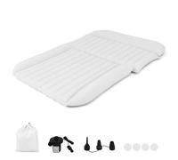 FANTASK Colchón Hinchable de 190 x 130 cm para Coche, de Doble Cara, con Bomba de Aire y Bolsa de Transporte, para Maletero, Camping, Viajes