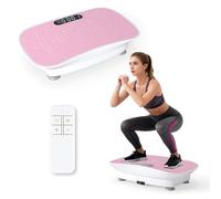 FANTASK Plataforma vibratoria con 10 Niveles de Intensidad, hasta 100 kg